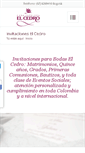Mobile Screenshot of invitacioneselcedro.com